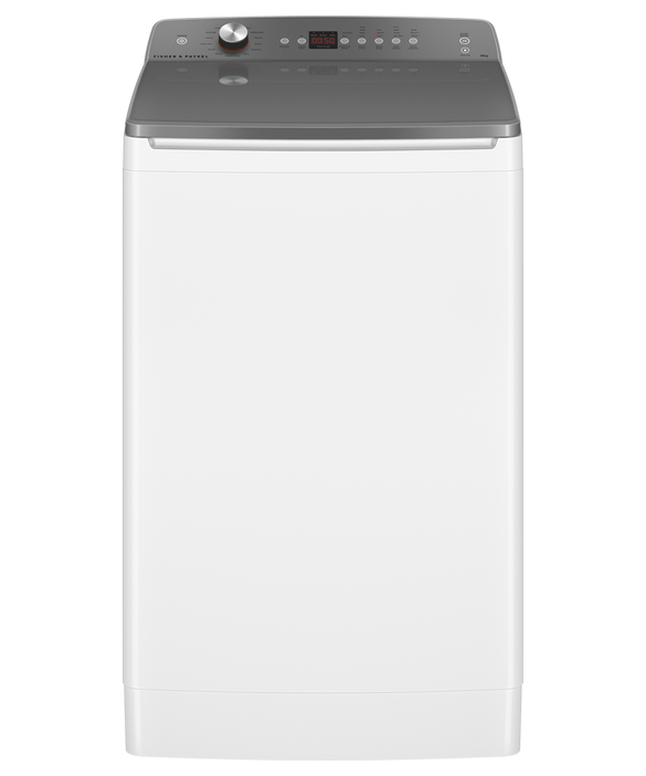 Wl8058g1   fisher   paykel series 5 8kg top loader washing machine white