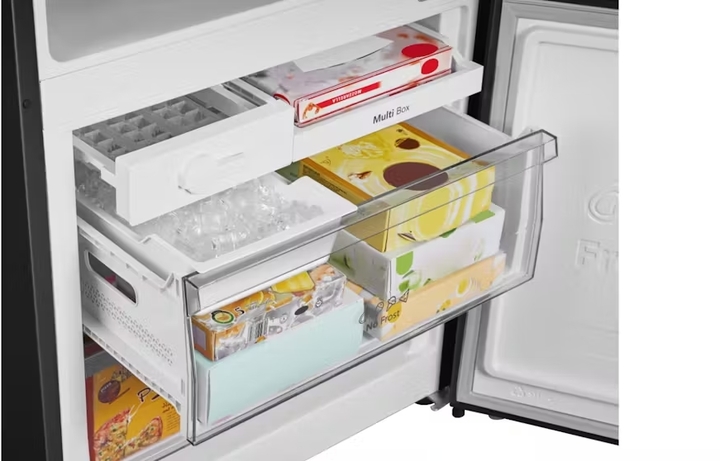 Hrbm418b   hisense 417l 8 star bottom mount fridge black steel %288%29